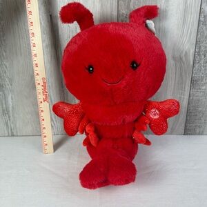 Large Plush Red Light-up Lobster Toy